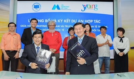 Lễ ký kết hợp tác giữa VMA và UEH – Khoa Kinh doanh quốc tế – Marketing