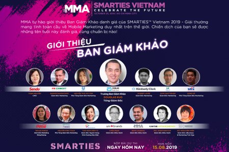 ấn tượng với dàn giám khảo chính thức của smarties™ 2019 việt nam – giải thưởng uy tín thường niên của mma